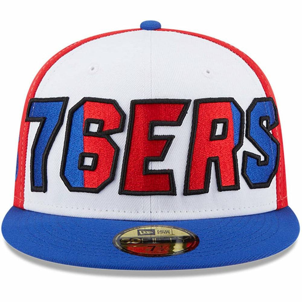 New Era Philadelphia 76ers Back Half 9FIFTY Fitted Hat