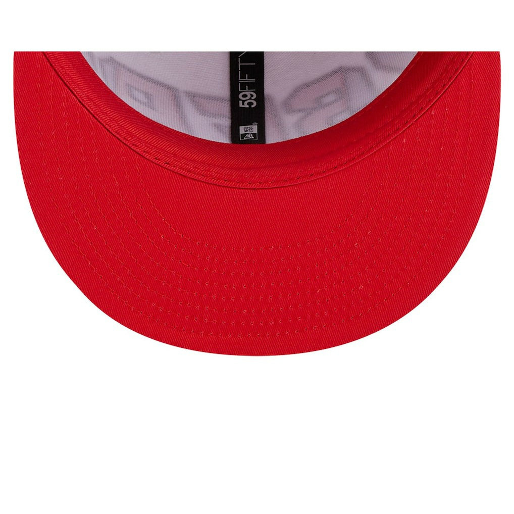 New Era Philadelphia 76ers Back Half 9FIFTY Fitted Hat