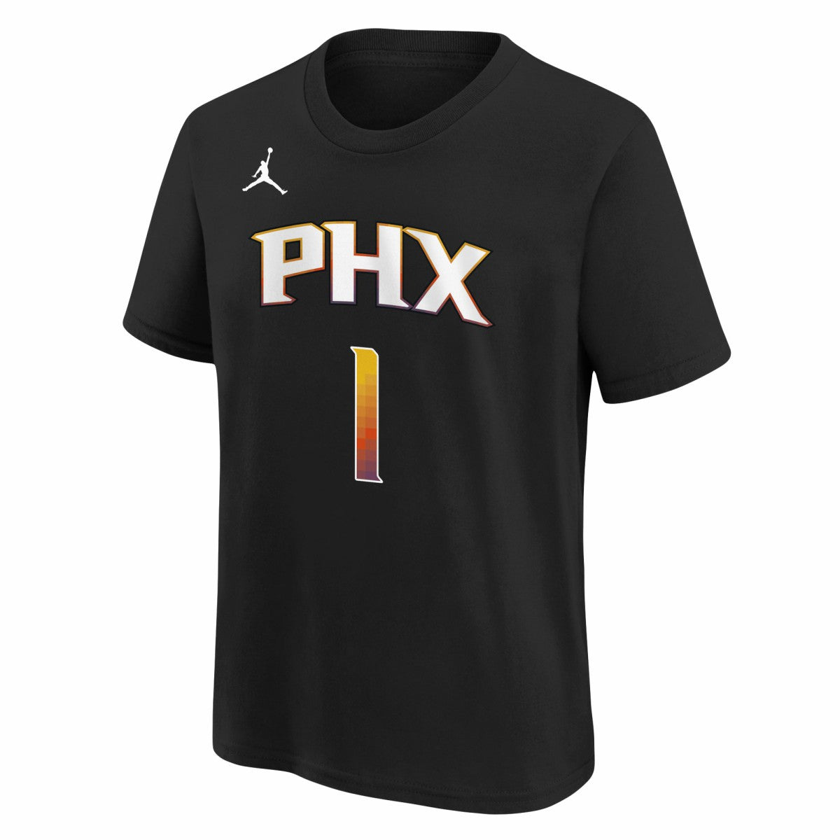 Devin Booker Phoenix Suns Jordan Brand Youth Statement Edition Name & Number Player T-Shirt