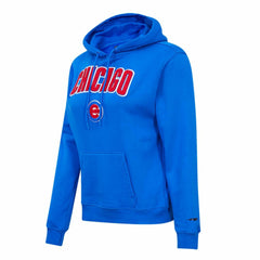 Royal Chicago Cubs Pro Standard Women's Classic Fleece Pullover Hoodie