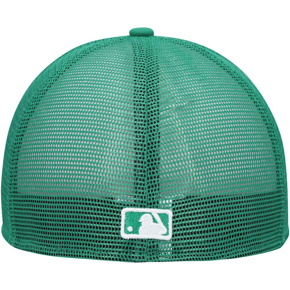 White/Green Athletics New Era 2023 On-Field Batting Practice 59FIFTY Fitted Hat