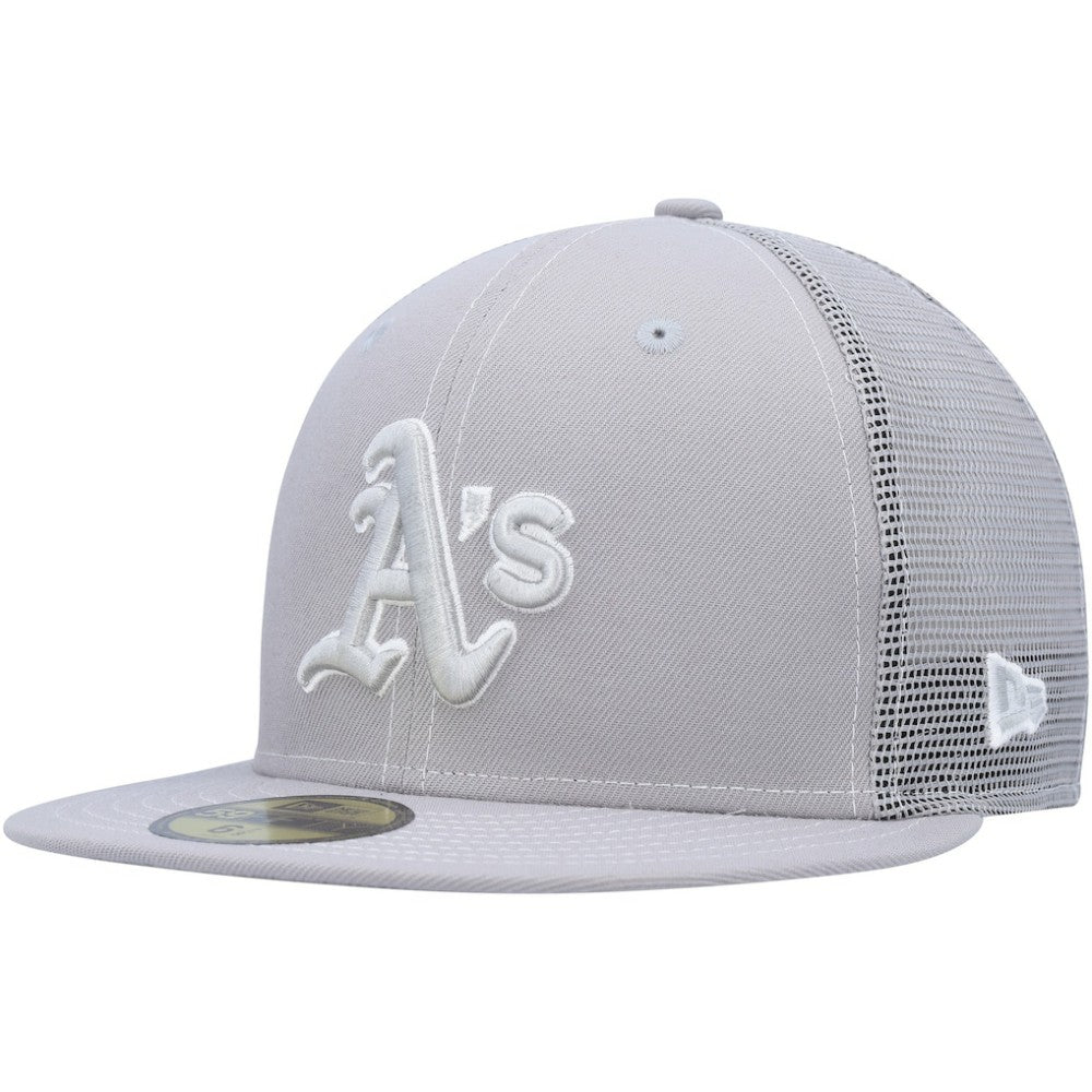 Gray Athletics New Era 2023 On-Field Batting Practice 59FIFTY Fitted Hat