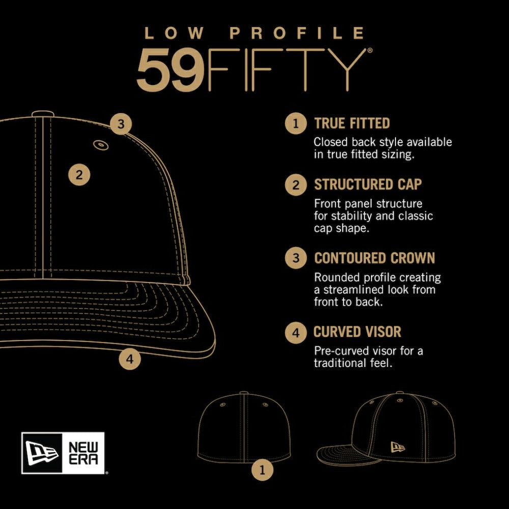 White/Royal Toronto Blue Jays New Era 2023 On-Field Batting Practice Low Profile 59FIFTY Fitted Hat