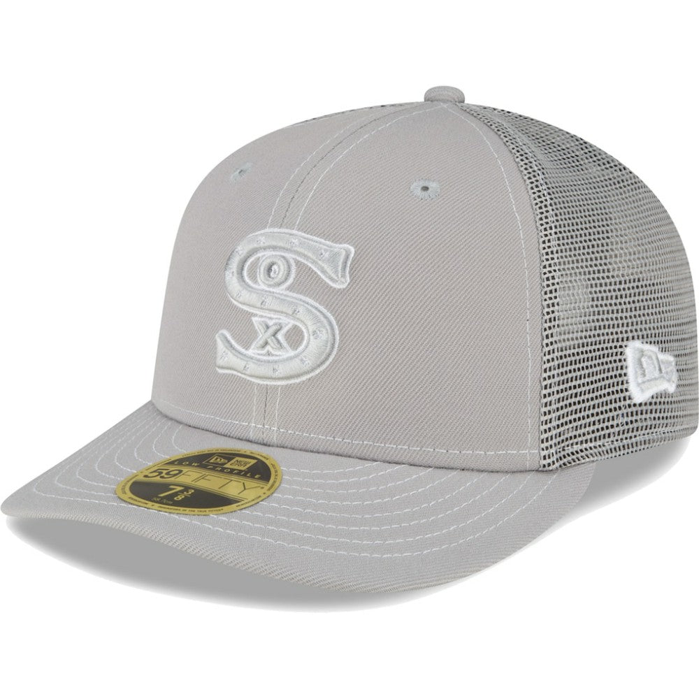 Gray Chicago White Sox New Era 2023 On-Field Batting Practice Low Profile 59FIFTY Fitted Hat