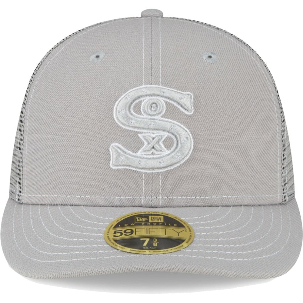 Gray Chicago White Sox New Era 2023 On-Field Batting Practice Low Profile 59FIFTY Fitted Hat