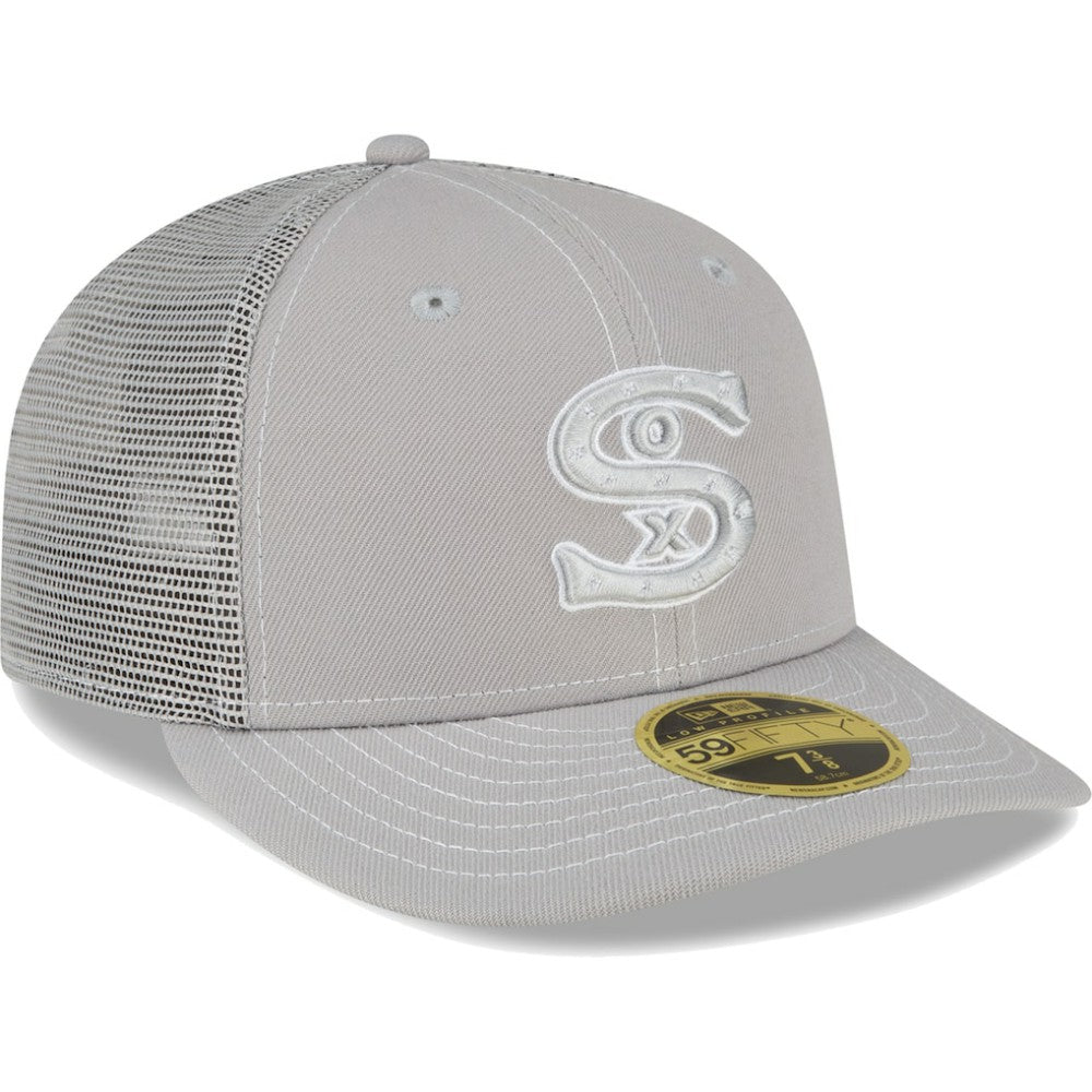 Gray Chicago White Sox New Era 2023 On-Field Batting Practice Low Profile 59FIFTY Fitted Hat