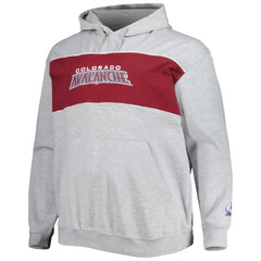 NHL Nathan MacKinnon Colorado Avalanche Big & Tall Player Pullover Hoodie