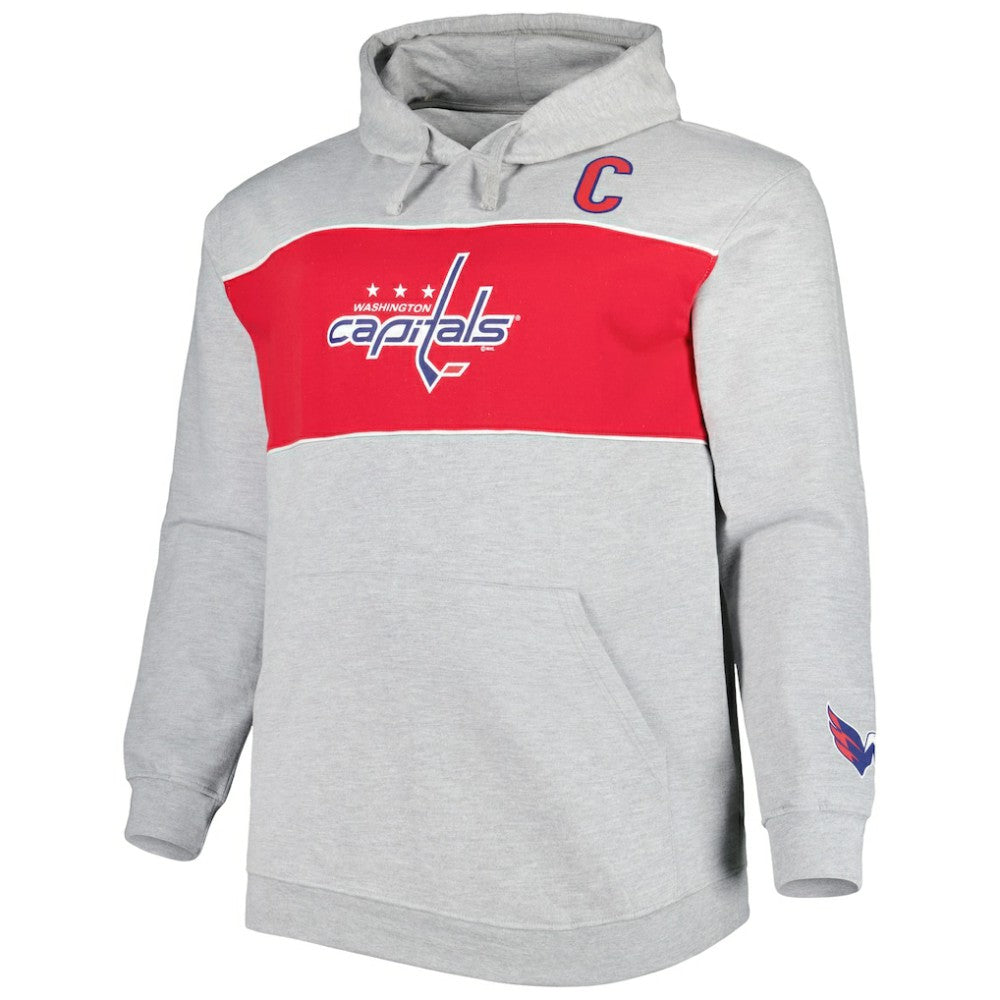 NHL Alexander Ovechkin Washington Capitals Big & Tall Player Pullover Hoodie