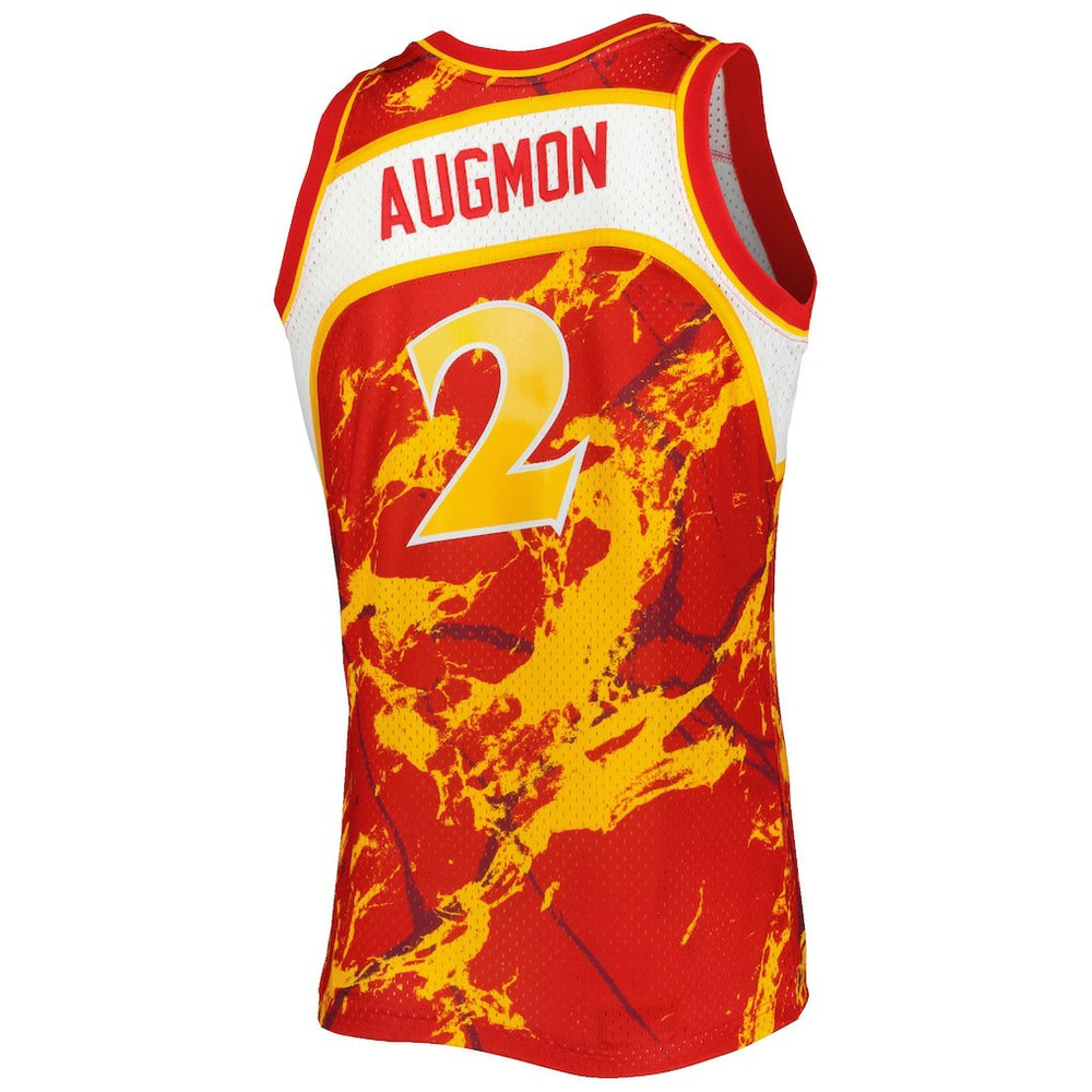 Mitchell & Ness Stacey Augmon Atlanta Hawks 1991/92 Hardwood Classics Marble Swingman Jersey