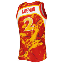 Mitchell & Ness Stacey Augmon Atlanta Hawks 1991/92 Hardwood Classics Marble Swingman Jersey