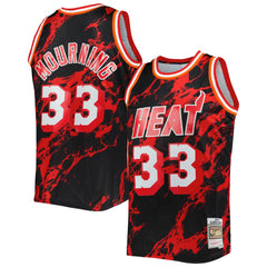 Mitchell & Ness Alonzo Mourning Miami Heat 1996/97 Hardwood Classics Marble Swingman Jersey