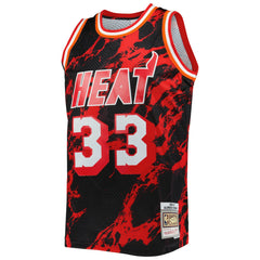Mitchell & Ness Alonzo Mourning Miami Heat 1996/97 Hardwood Classics Marble Swingman Jersey
