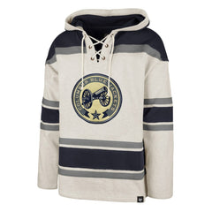 NHL Columbus Blue Jackets '47 Rockaway Lace-Up Pullover Hoodie