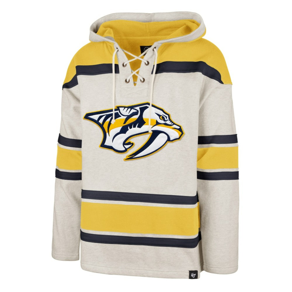 NHL Nashville Predators '47 Rockaway Lace-Up Pullover Hoodie