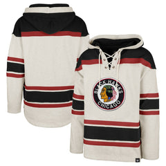 NHL Chicago Blackhawks '47 Rockaway Lace-Up Pullover Hoodie