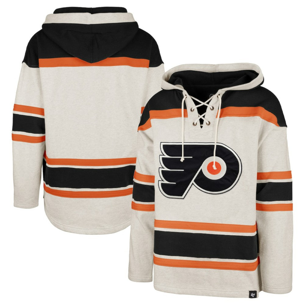 NHL Philadelphia Flyers '47 Rockaway Lace-Up Pullover Hoodie