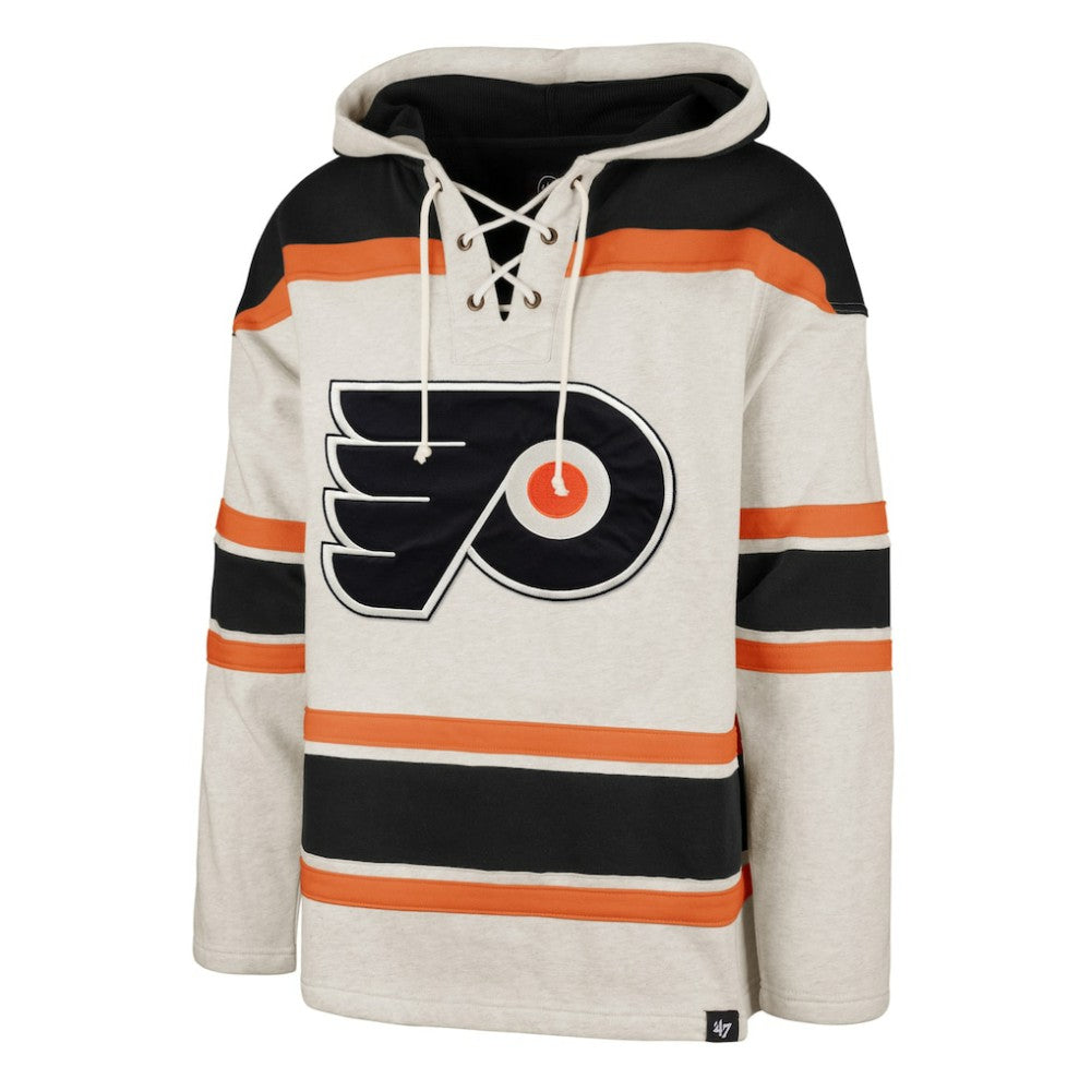 NHL Philadelphia Flyers '47 Rockaway Lace-Up Pullover Hoodie