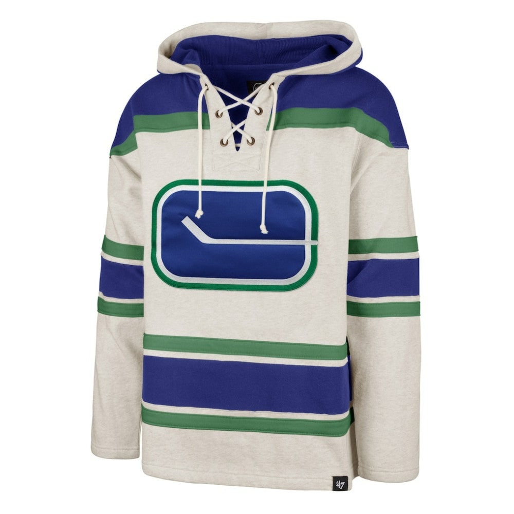 NHL Vancouver Canucks '47 Rockaway Lace-Up Pullover Hoodie