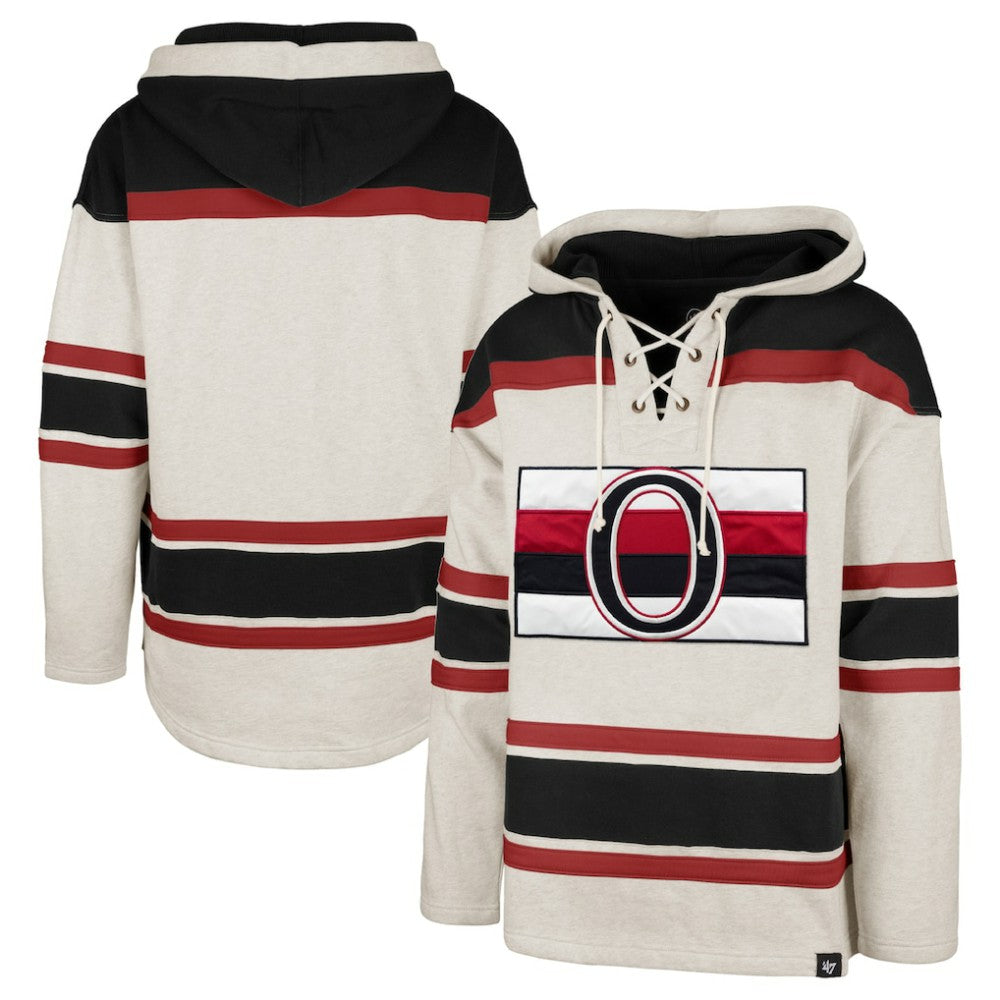 NHL Ottawa Senators '47 Rockaway Lace-Up Pullover Hoodie