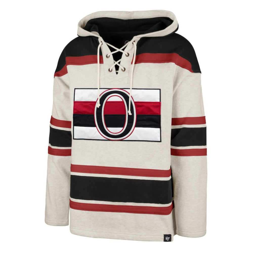 NHL Ottawa Senators '47 Rockaway Lace-Up Pullover Hoodie