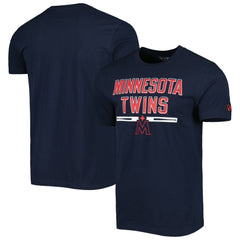 Navy Minnesota Twins New Era Batting Practice T-Shirt