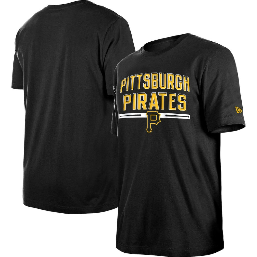 Black Pittsburgh Pirates New Era Batting Practice T-Shirt