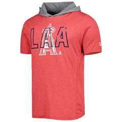 Red Los Angeles Angels New Era Team Hoodie T-Shirt