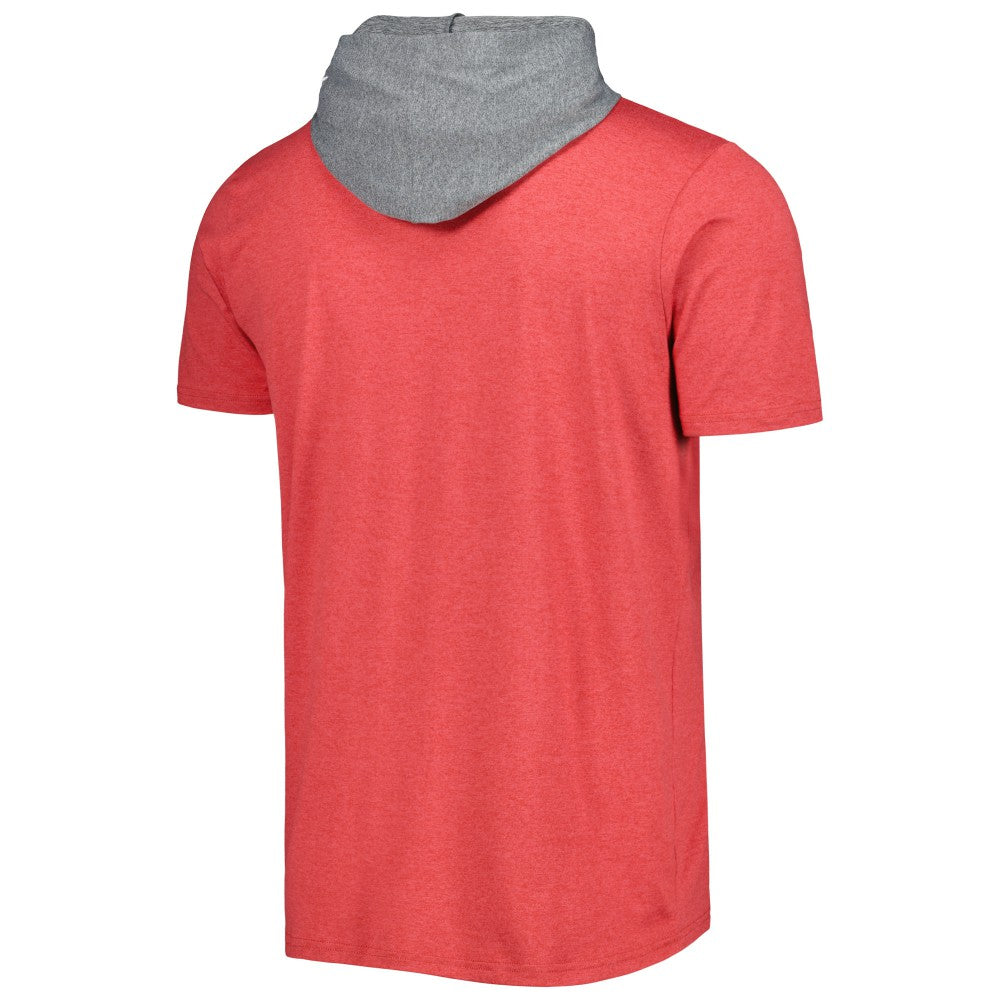 Red Los Angeles Angels New Era Team Hoodie T-Shirt
