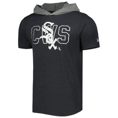 Black Chicago White Sox New Era Team Hoodie T-Shirt