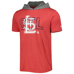 Red St. Louis Cardinals New Era Team Hoodie T-Shirt