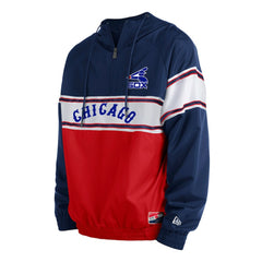 Navy Chicago White Sox New Era Ripstop Raglan Quarter-Zip Hoodie