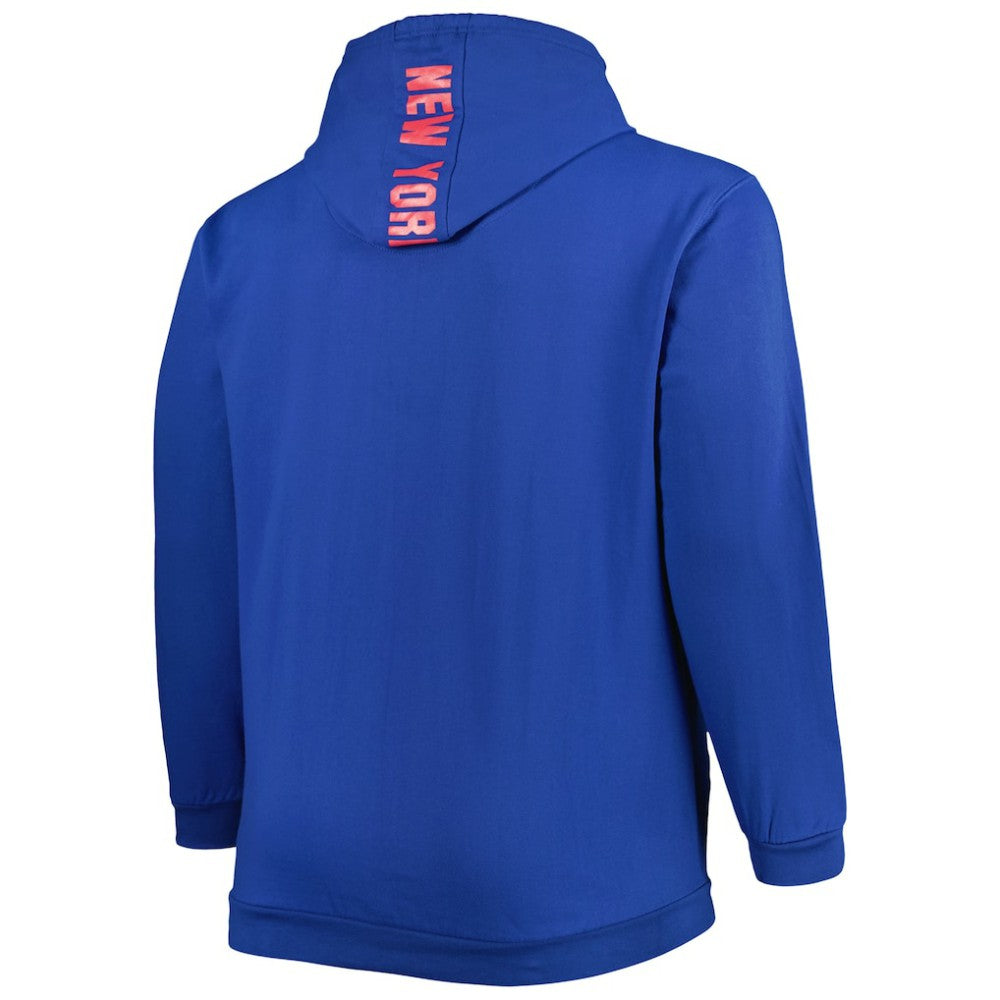 NHL New York Rangers Big & Tall Fleece Pullover Hoodie