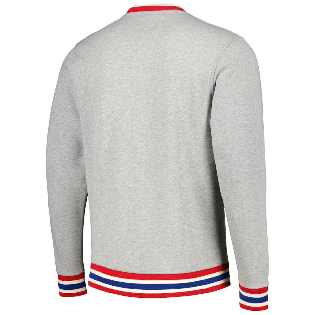 New Era Philadelphia 76ers Unisex Vintage Throwback Crew Sweatshirt
