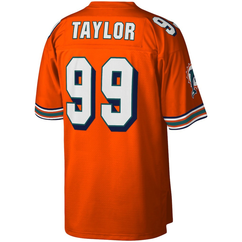 Jason Taylor  Big & Tall 2004 Retired Player Replica Jersey - Miami Dolphins Jerseys