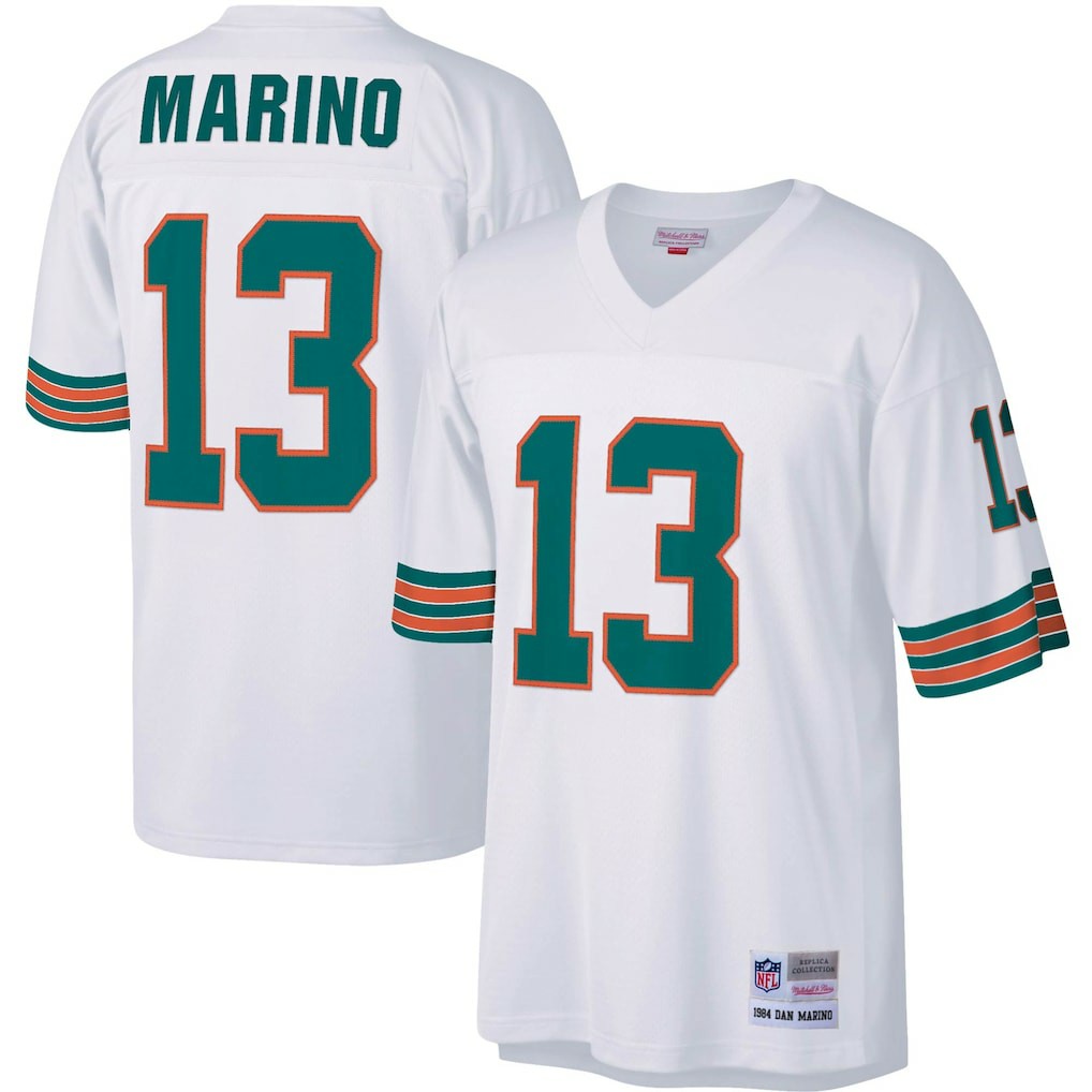 Dan Marino  Big & Tall 1984 Retired Player Replica Jersey - Miami Dolphins Jerseys