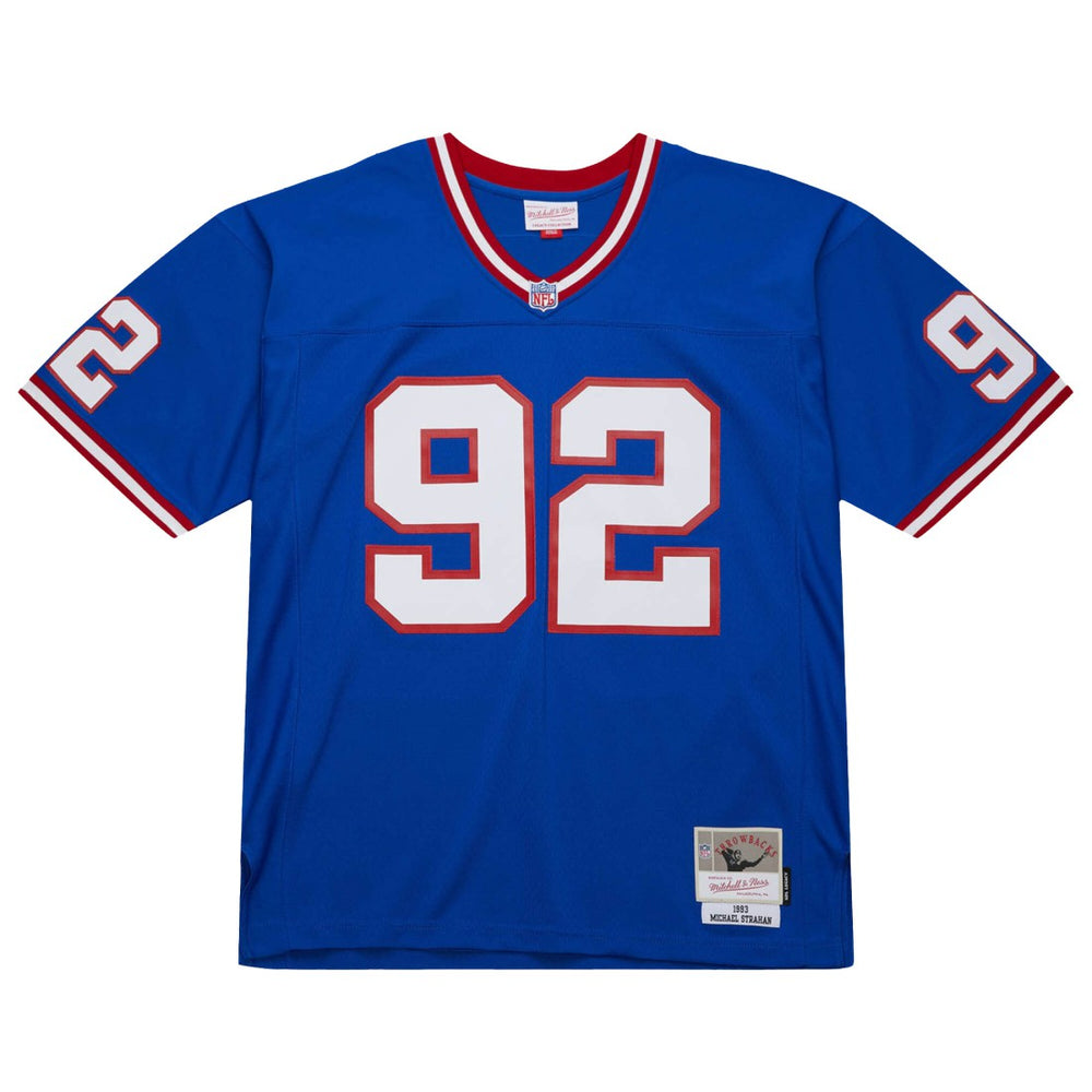 Michael Strahan  Big & Tall 1993 Retired Player Replica Jersey - New York Giants Jerseys