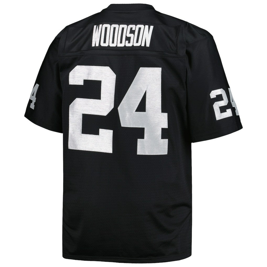 Charles Woodson  Big & Tall 1998 Retired Player Replica Jersey - Las Vegas Raiders Jerseys
