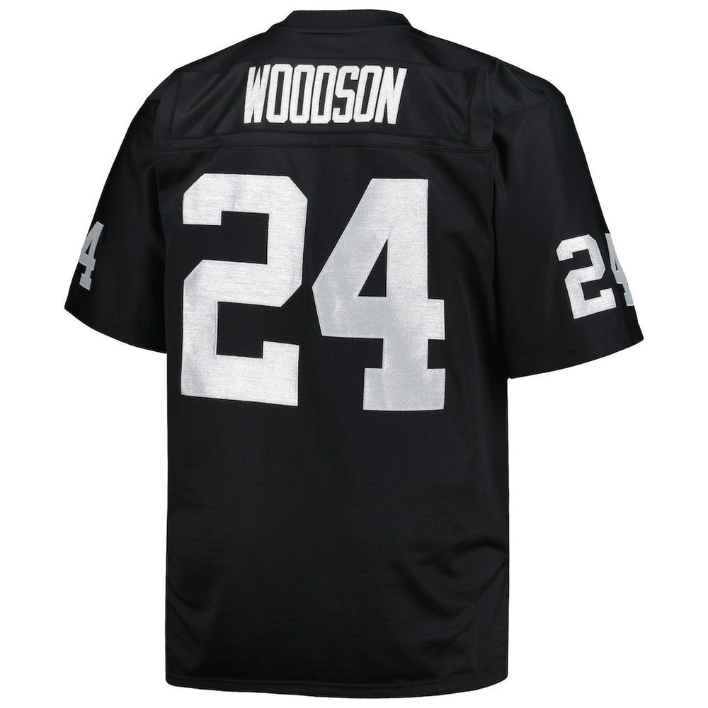 Charles Woodson  Big & Tall 1998 Retired Player Replica Jersey - Las Vegas Raiders Jerseys