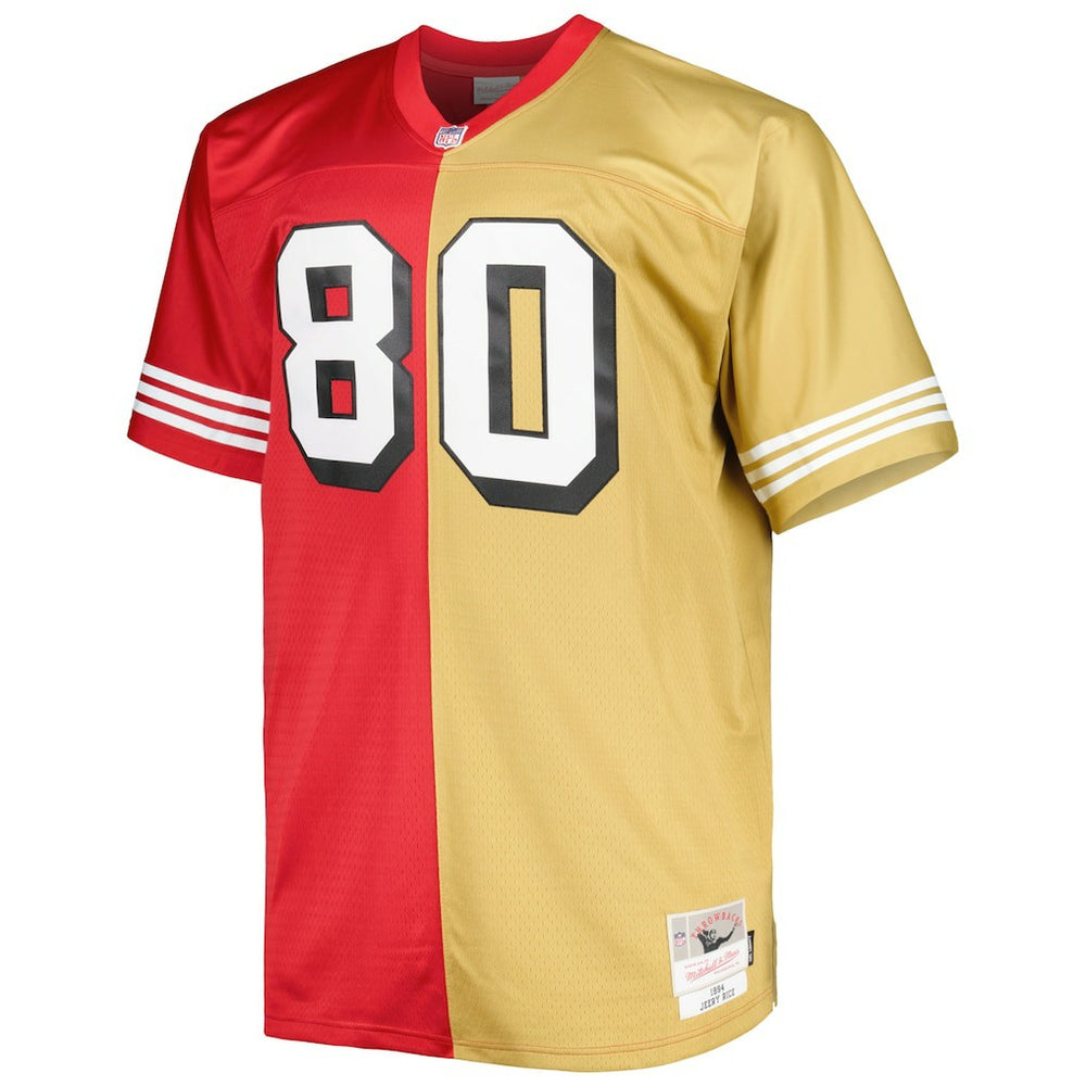 Jerry Rice  Big & Tall Split Legacy Retired Player Replica Jersey - San Francisco 49ers Jerseys