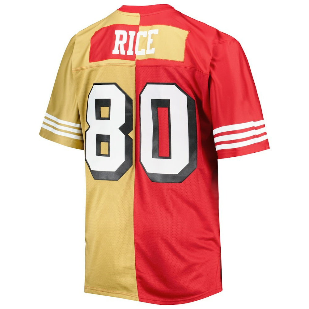 Jerry Rice  Big & Tall Split Legacy Retired Player Replica Jersey - San Francisco 49ers Jerseys