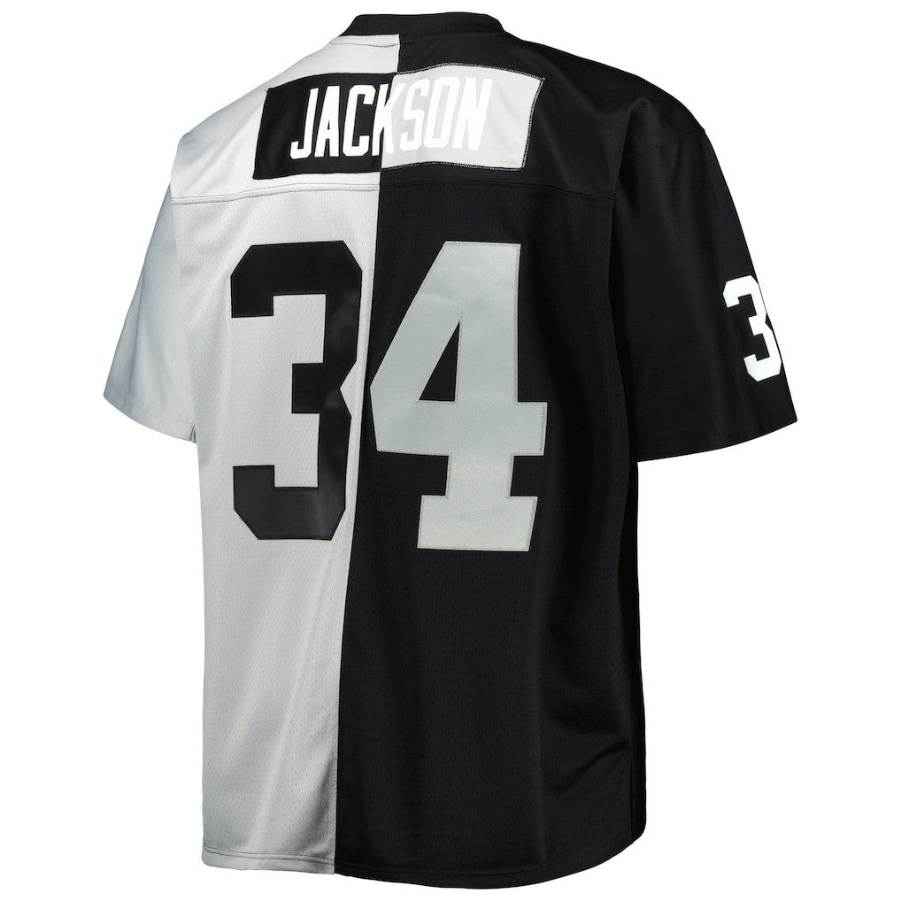Bo Jackson  Big & Tall Split Legacy Retired Player Replica Jersey - Las Vegas Raiders Jerseys