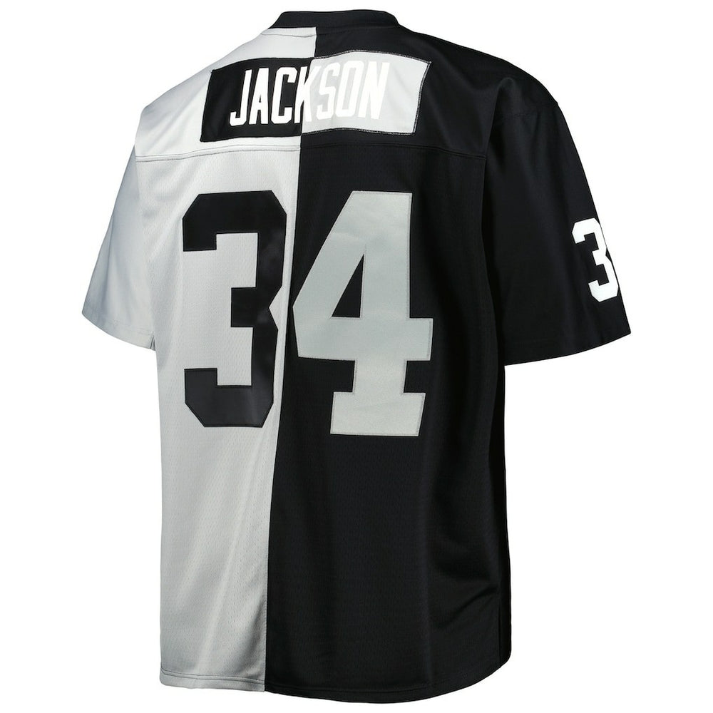 Bo Jackson  Big & Tall Split Legacy Retired Player Replica Jersey - Las Vegas Raiders Jerseys