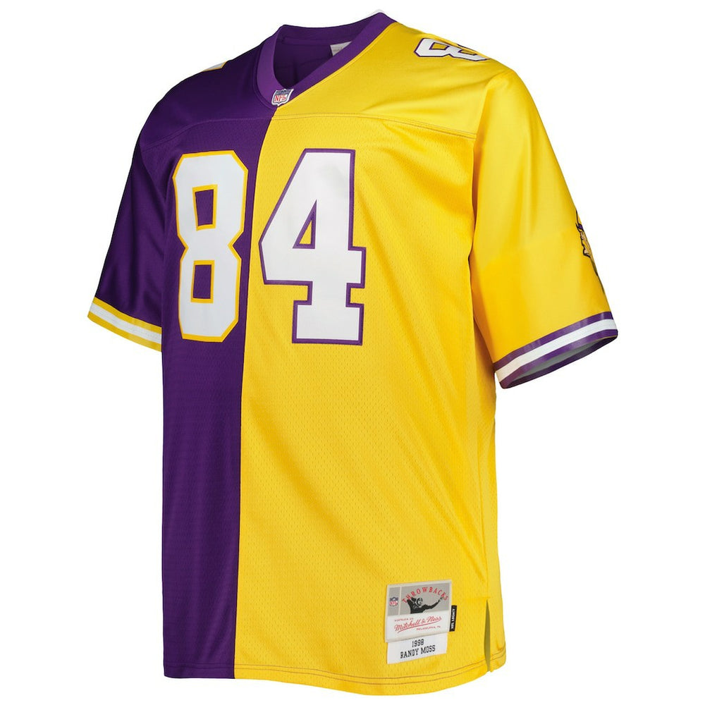 Randy Moss  Big & Tall Split Legacy Retired Player Replica Jersey - Minnesota Vikings Jerseys