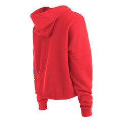 New Era Chicago Bulls Women's Color Pack Cropped Top Pullover Hoodie