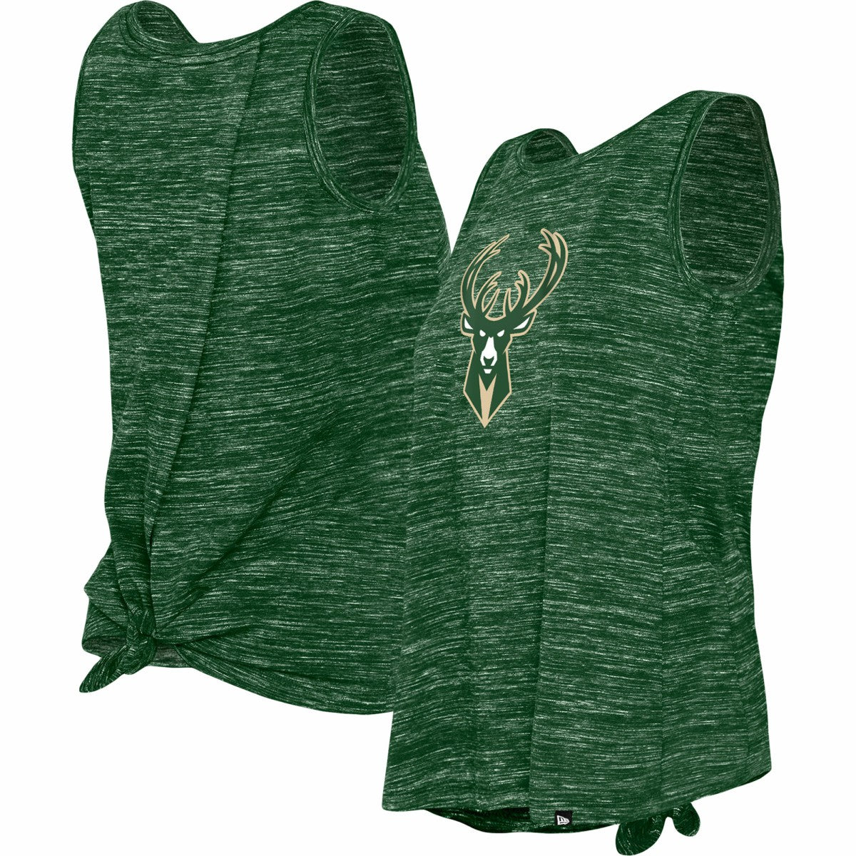 New Era Milwaukee Bucks Women's Space Dye Active Tank Top