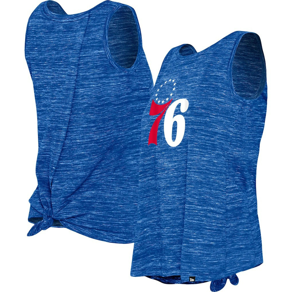 New Era Philadelphia 76ers Women's Space Dye Active Tank Top