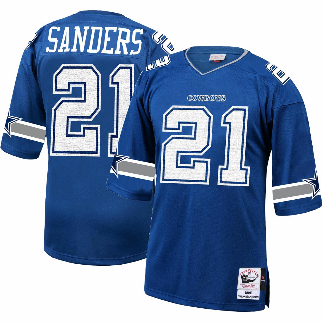 Deion Sanders  1996 Authentic Throwback Retired Player Jersey - Dallas Cowboys Jerseys