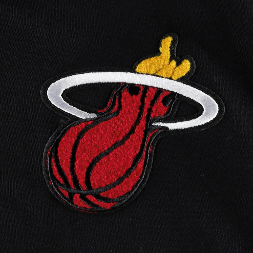 Miami Heat Pro Standard Women's Classic Fleece Cropped Pullover Hoodie