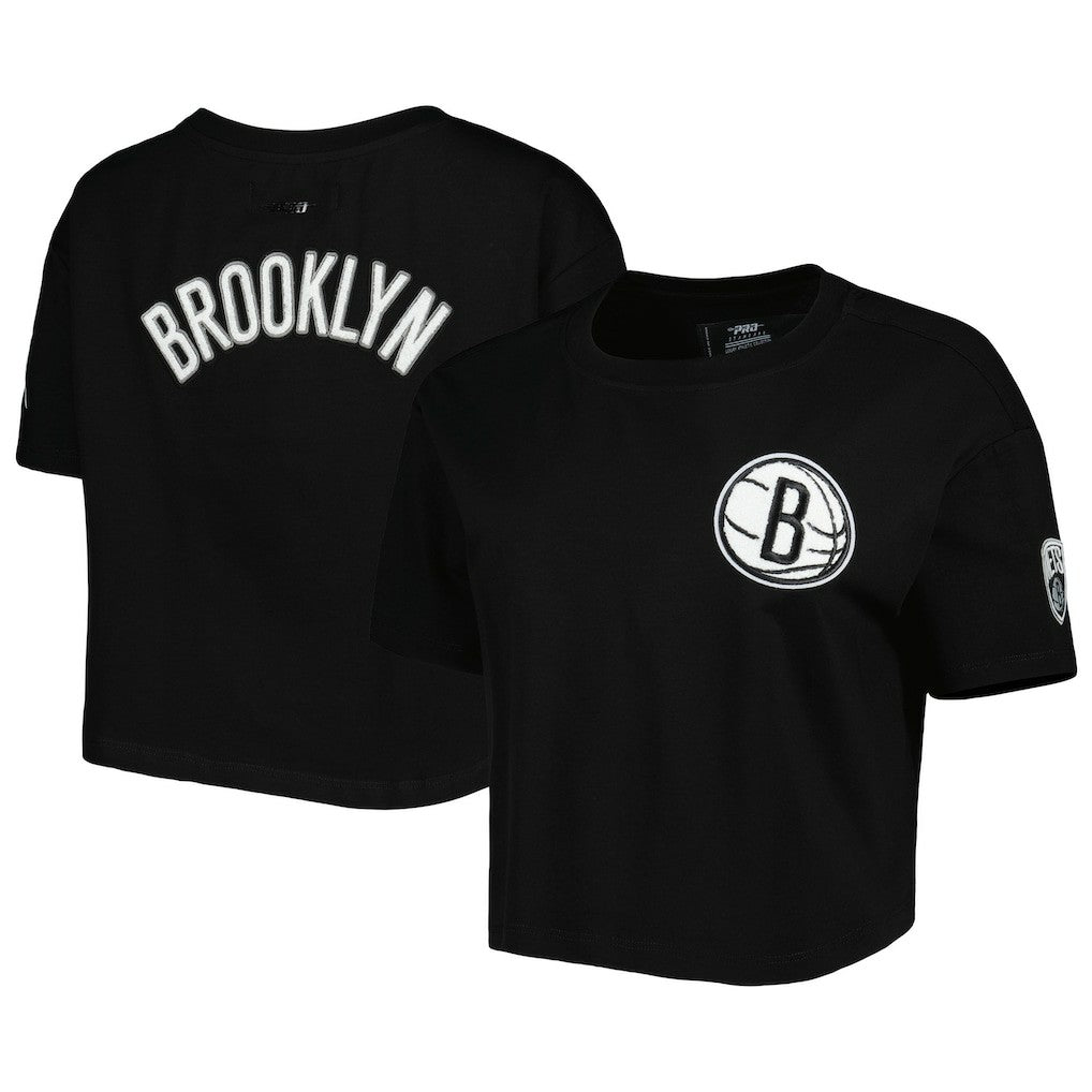 Brooklyn Nets Pro Standard Women's Classics Boxy T-Shirt