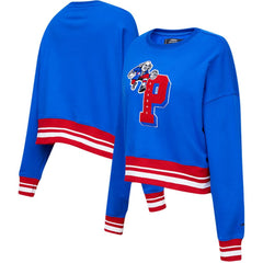 Philadelphia 76ers Pro Standard Women's Mash Up Pullover Sweatshirt